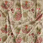 Flower Vintage Floral Dark Printed Fabric